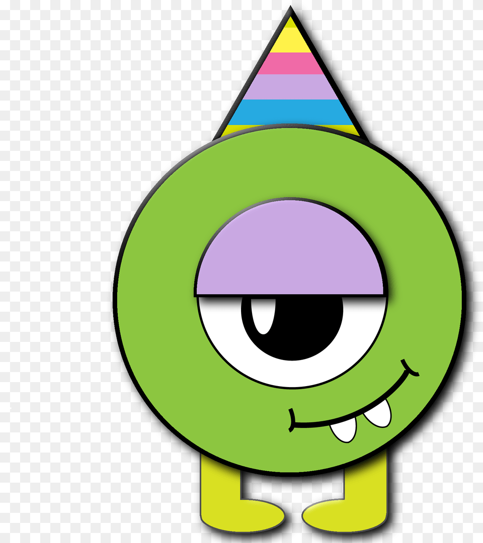 Happy Halloween Baby Monster Clipart Transparent Monsters Clipart Transparent Background, Clothing, Hat, Green, Disk Png