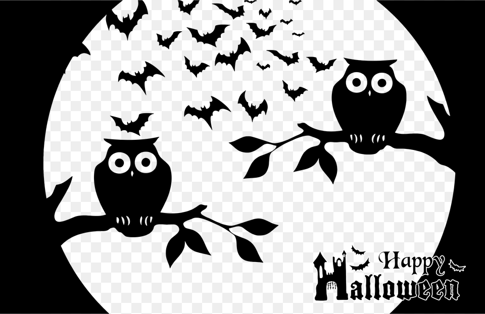 Happy Halloween Background, Text Png