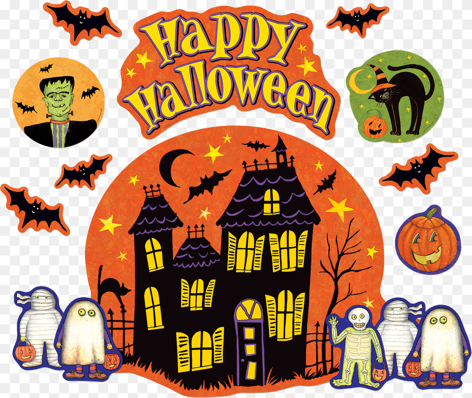 Happy Halloween Bulletin Boards, Baby, Person, Animal, Bird Png Image