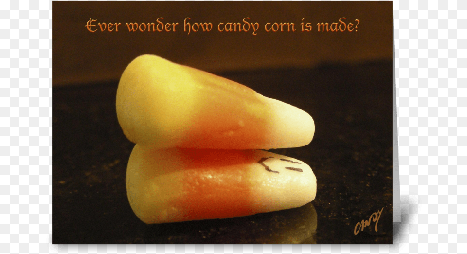 Happy Halloween Candy Corn Greeting Card, Food, Sweets Png