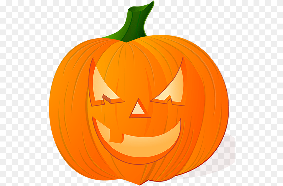 Happy Halloween Clipart Calabaza De Halloween En Ingles, Food, Plant, Produce, Pumpkin Free Transparent Png