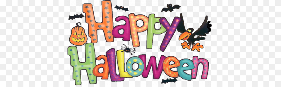 Happy Halloween Clipart Greeting, Text Png Image