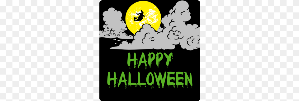 Happy Halloween Decal Halloween Party Cloak And Bats Cello Loot Bags X, Outdoors, Night, Nature, Sky Free Transparent Png