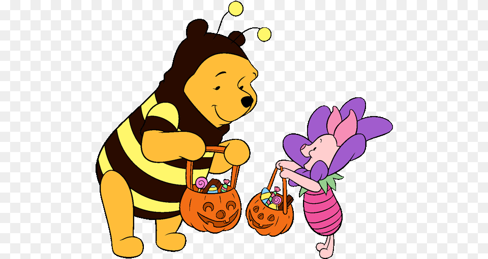 Happy Halloween Disney Clipart Graphic Transparent Winnie The Pooh Halloween Clipart, Face, Head, Person, Baby Free Png Download