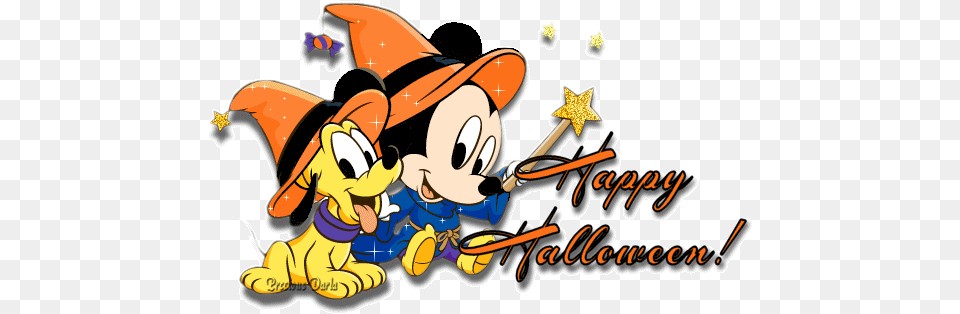 Happy Halloween Disney Halloween Myniceprofilecom Mickey Et Pluto Bebe, Bulldozer, Machine, Face, Head Png Image