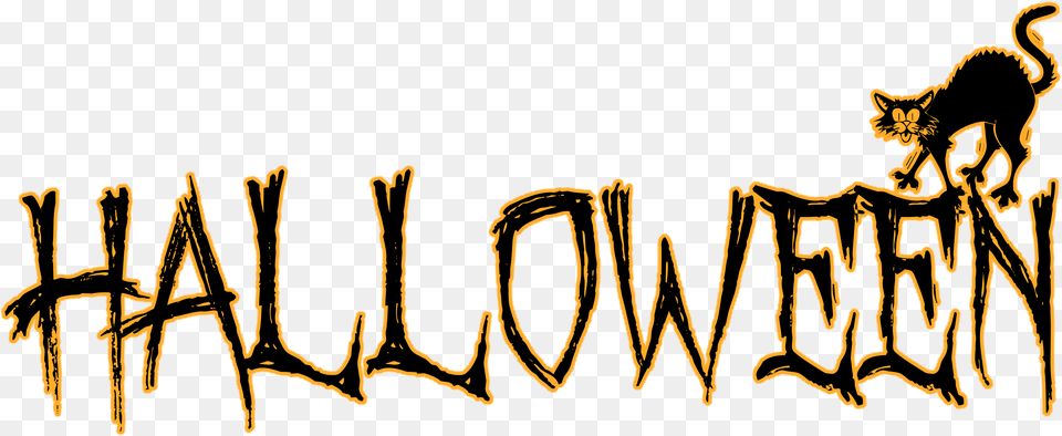 Happy Halloween Everyone Dairyairhead Halloween Word Clipart, Handwriting, Text Png Image