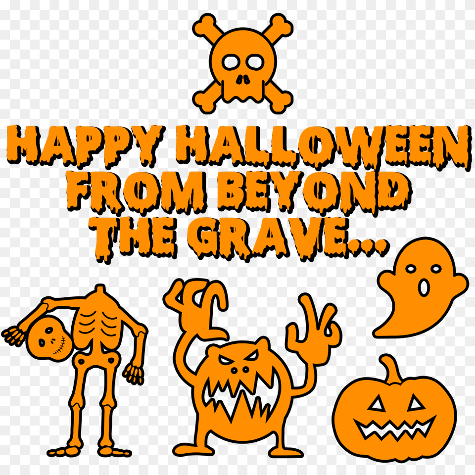 Happy Halloween From Beyond The Grave, Baby, Person, Animal, Bear Png Image