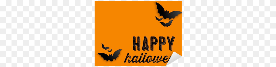 Happy Halloween Ghost Bat Icon Language, Logo, Animal, Wildlife, Mammal Free Png