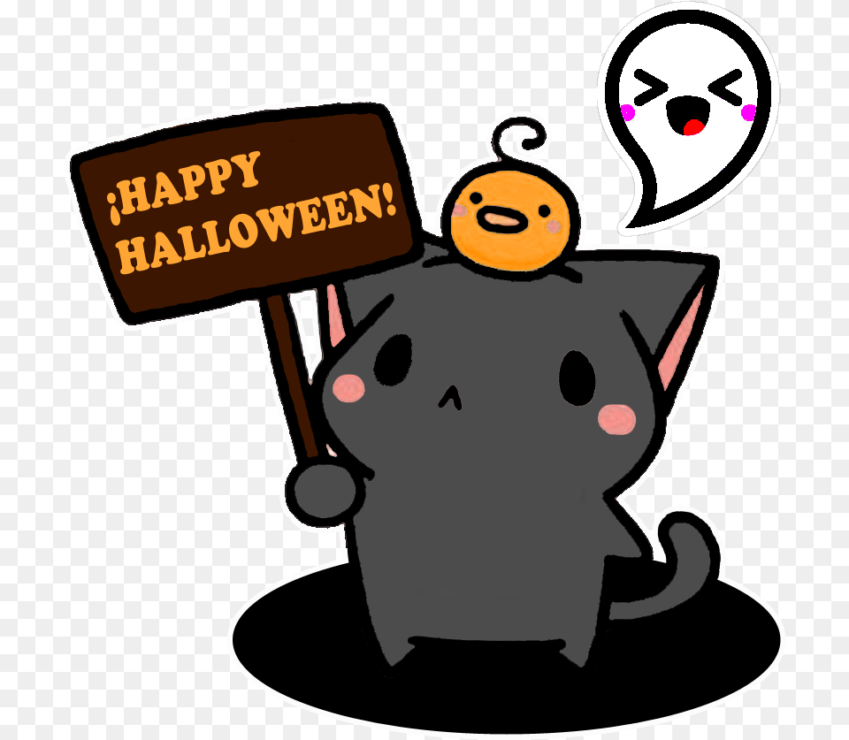 Happy Halloween Halloween Kawaii 900x900 Clipart Happy Halloween Kawaii, Face, Head, Person, Baby Free Transparent Png