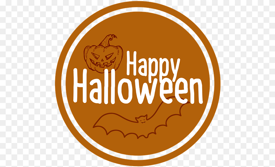 Happy Halloween Halloween Scary Holiday Pumpkin Illustration, Logo, Face, Head, Person Free Transparent Png
