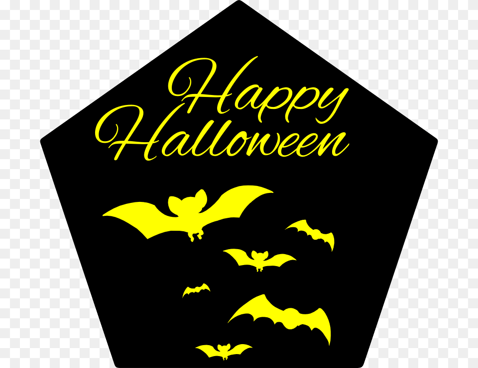 Happy Halloween Magnet Batman, Logo, Symbol, Batman Logo, Text Free Png Download