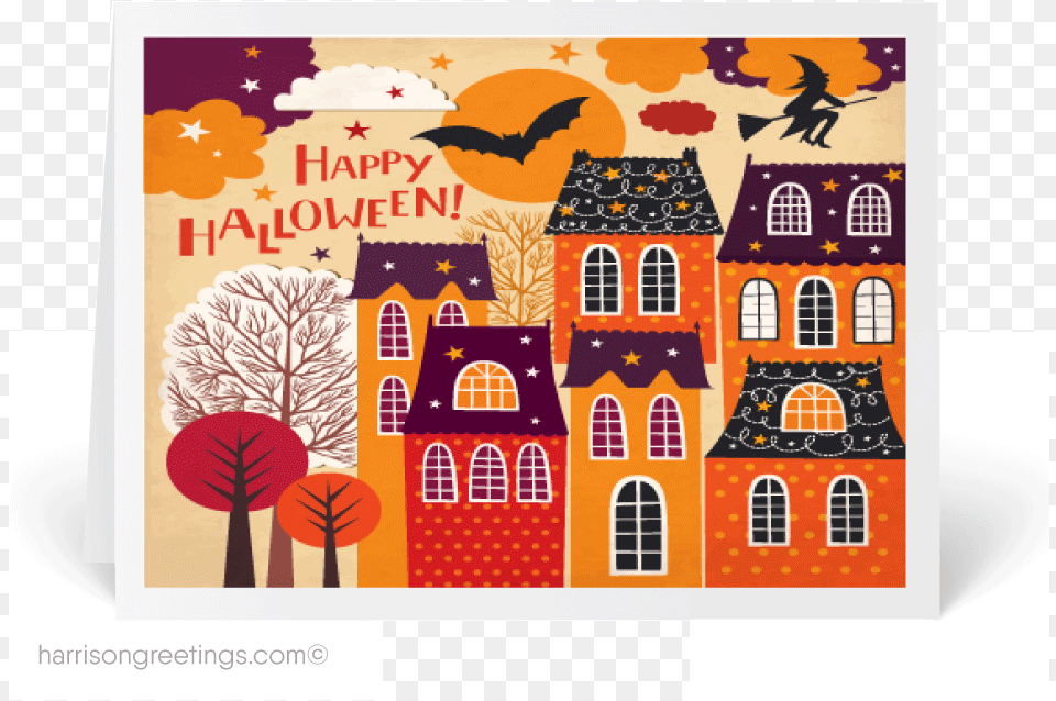 Happy Halloween Real Estate Card Happy Halloween Real Estate, Envelope, Greeting Card, Mail, Art Png Image