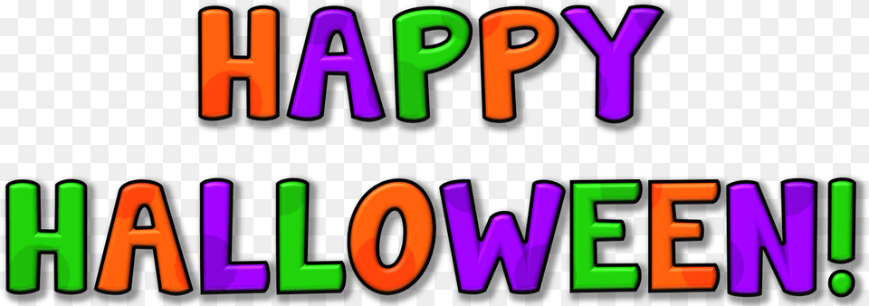 Happy Halloween Sign Clipart, Light, Text, Neon, Scoreboard Png Image