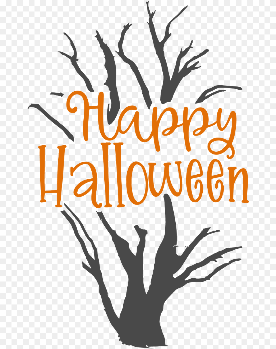 Happy Halloween Svg Book, Publication, Person Free Png Download