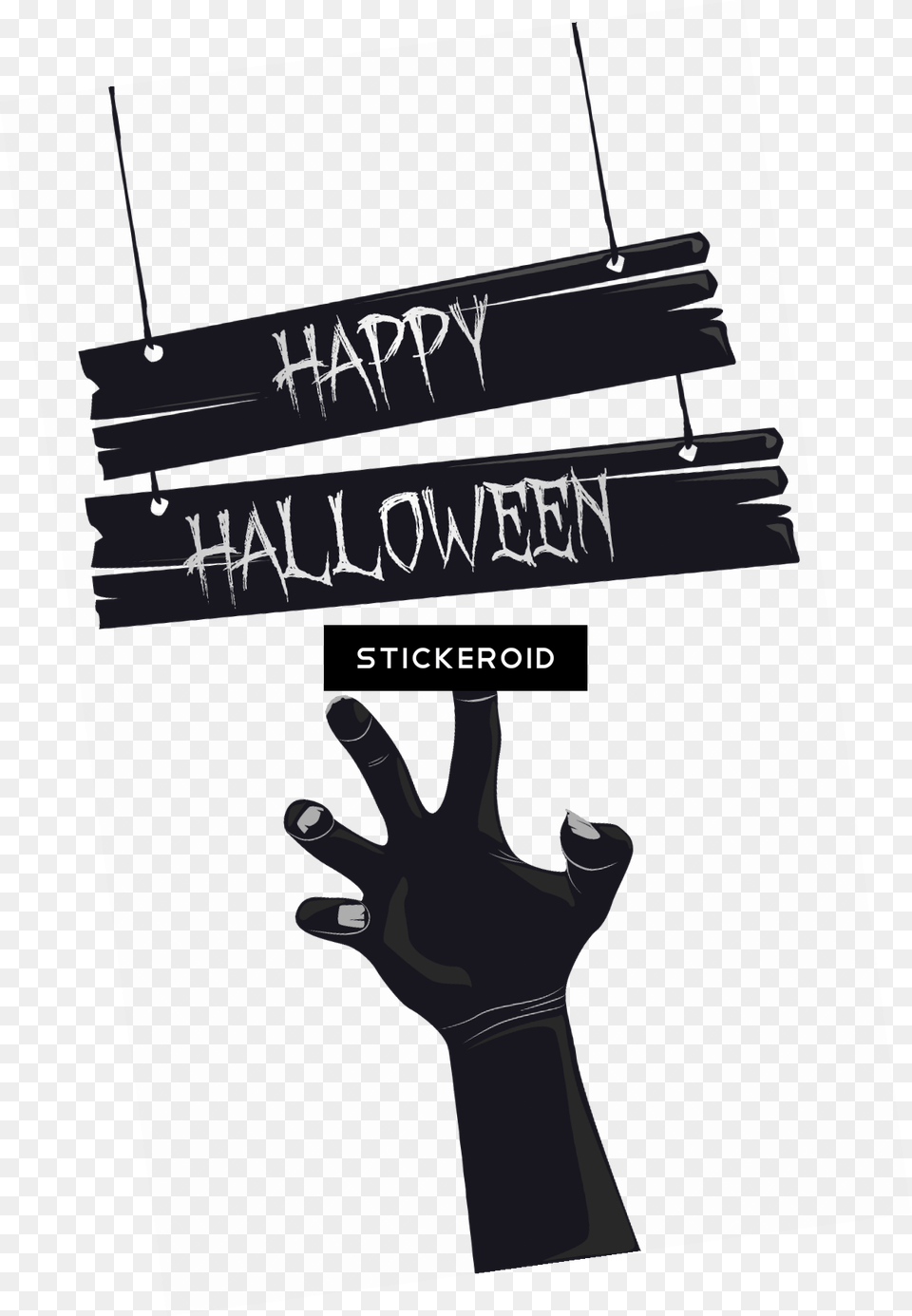 Happy Halloween Text Download Happy Halloween, Body Part, Hand, Person, Book Free Transparent Png