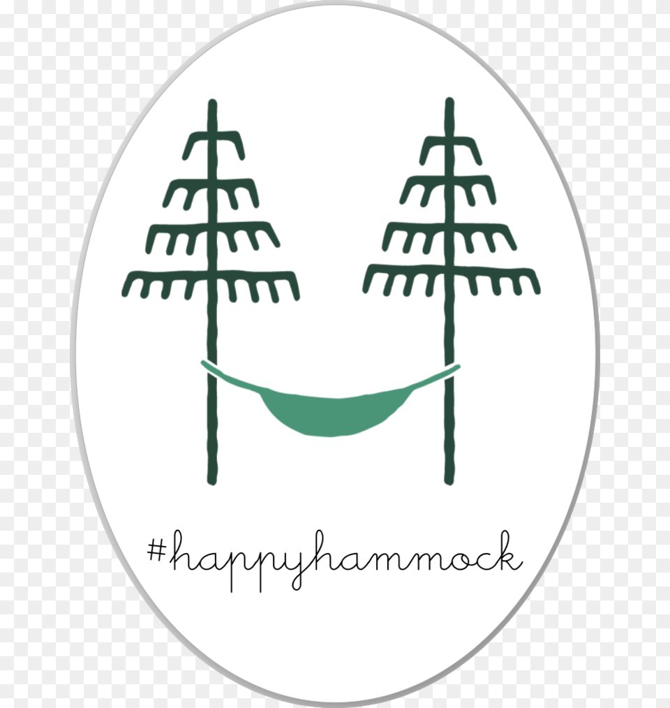 Happy Hammock Sticker Tree, Furniture Png