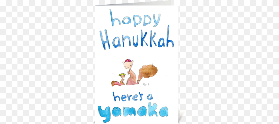 Happy Hanukkah Here39s A Yamaka Hanukkah, Envelope, Greeting Card, Mail, Book Free Png