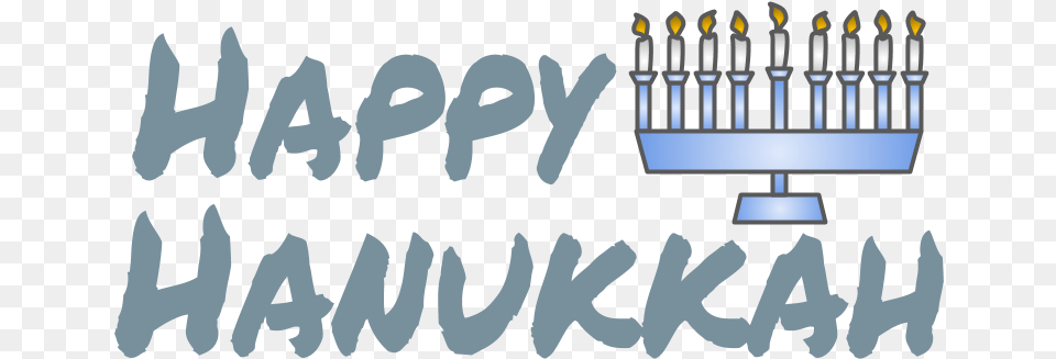 Happy Hanukkah Silver Letters Menorah Calligraphy, People, Person, Festival, Hanukkah Menorah Png