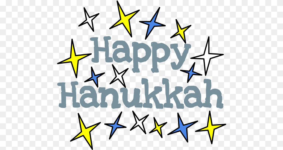 Happy Hanukkah U2013 Clipartshare Graphic Design, Star Symbol, Symbol, Text, Person Free Png Download