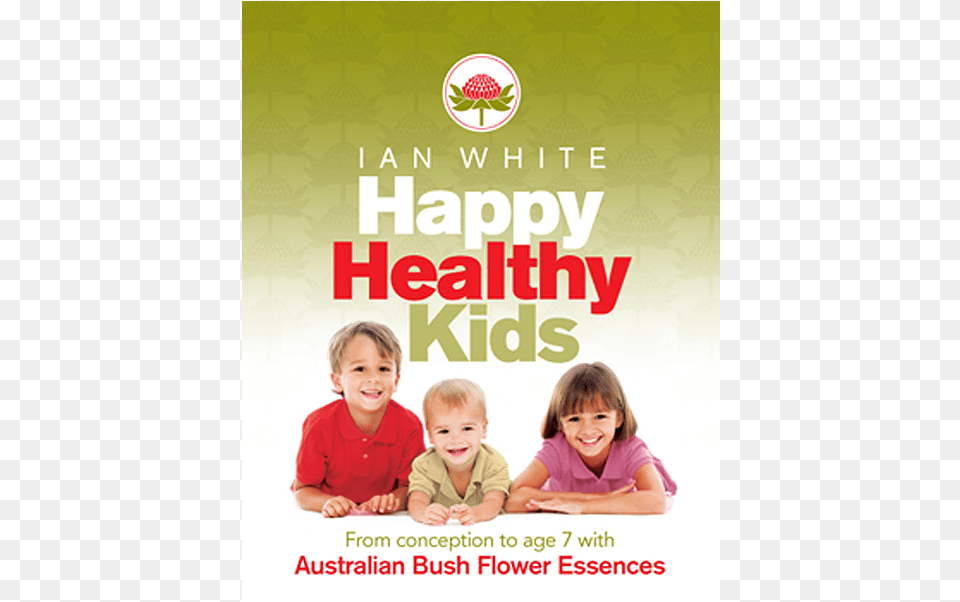 Happy Healthy Kids Book Baby, Advertisement, Poster, Person, Male Free Png