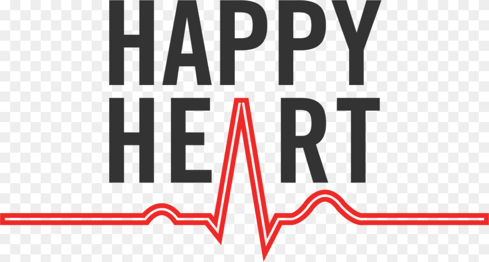 Happy Heart Logo Dark Graphic Design, Text, Dynamite, Weapon Free Png Download