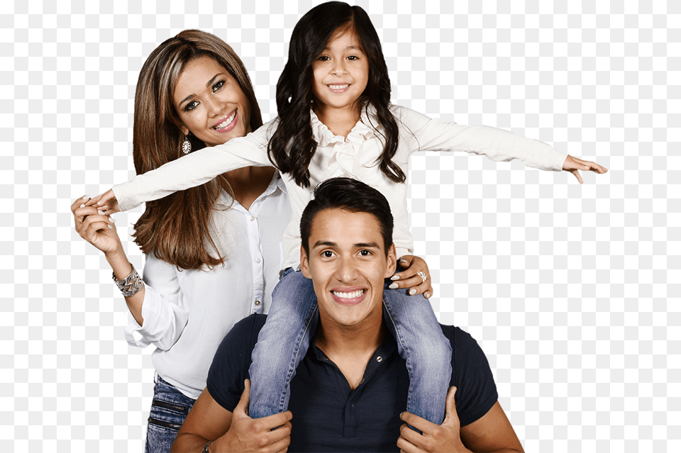 Happy Hispanic Family, Person, People, Adult, Woman Free Png Download