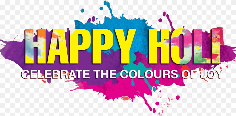 Happy Holi, Art, Graphics, Purple Free Png