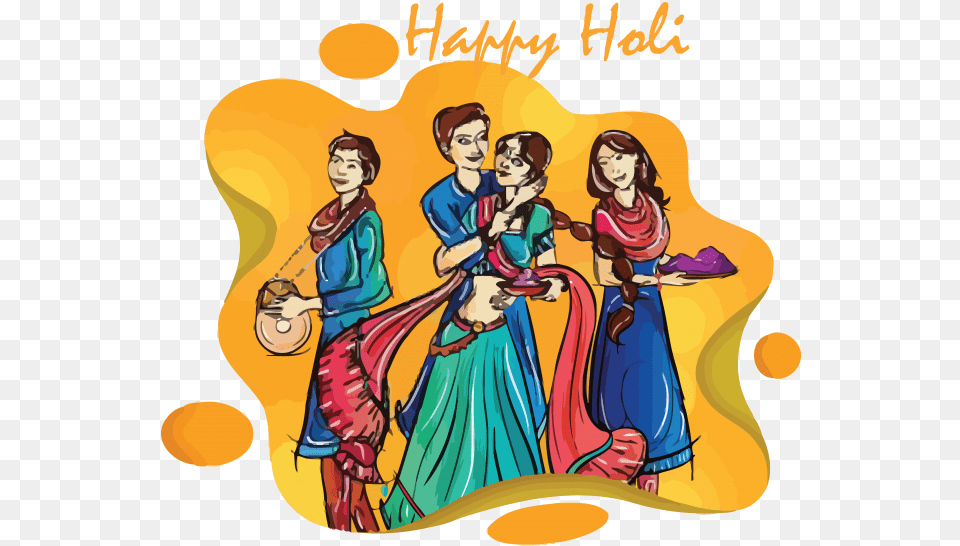 Happy Holi, Publication, Book, Comics, Adult Png