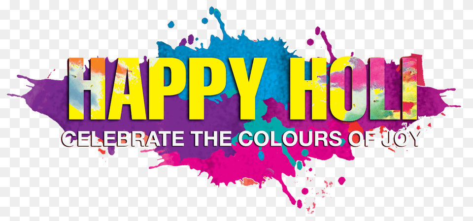 Happy Holi Background And Text Holi Latest 2020 Text Graphic Design, Purple, Art, Graphics Png Image