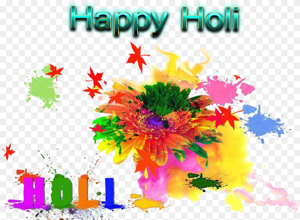 Happy Holi Background Happy Holi With Quotes, Art, Graphics, Floral Design, Pattern Free Png