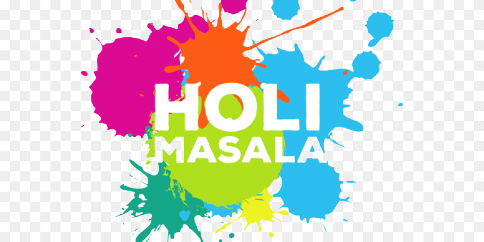 Happy Holi Text Transparent, Art, Graphics Free Png Download