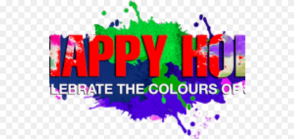 Happy Holi Text Transparent Images 17 1024 X 400 Happy Holi 2018, Art, Graphics, Purple, Dynamite Png Image