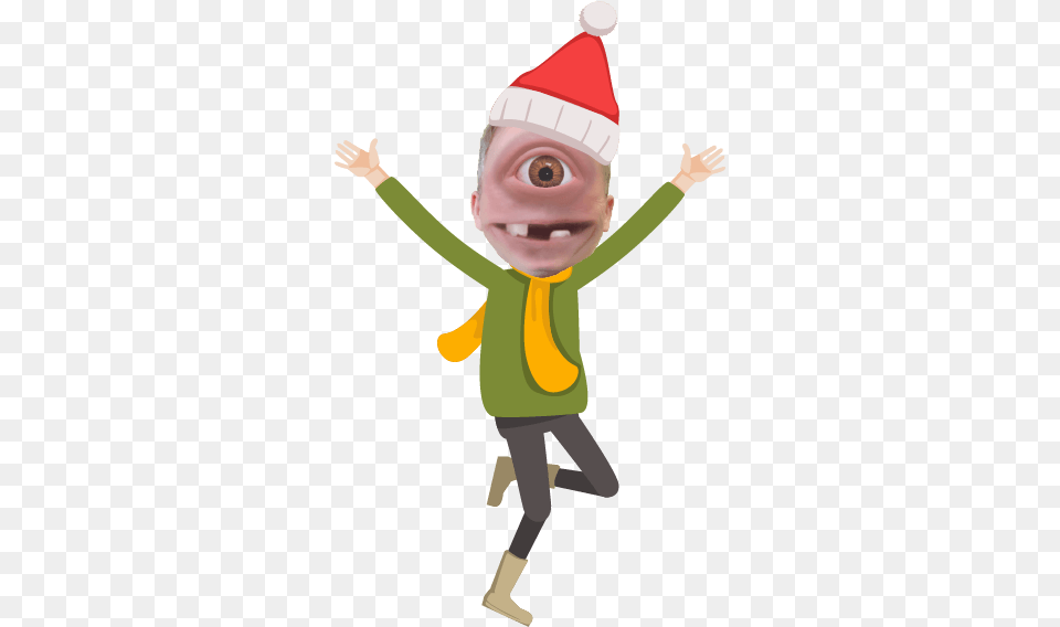 Happy Holidays 2019 Pdt Christmas Images Cartoon Group, Hat, Clothing, Elf, Person Free Transparent Png