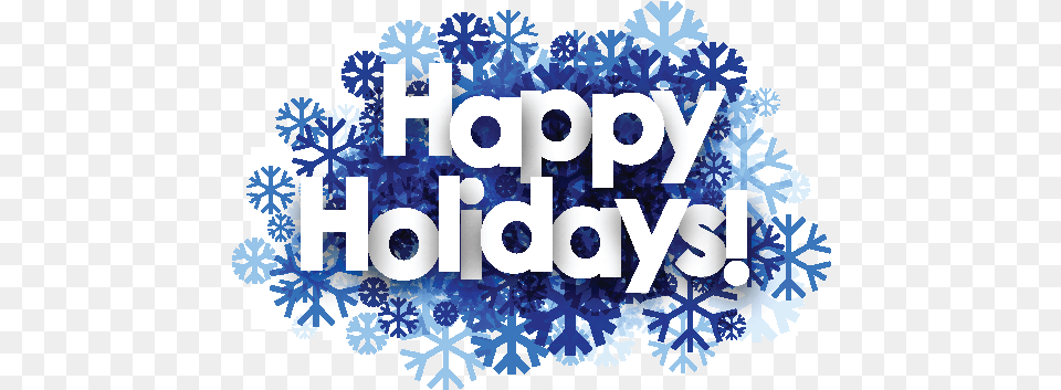 Happy Holidays Background Graphic Design, Nature, Outdoors, Snow, Snowflake Png