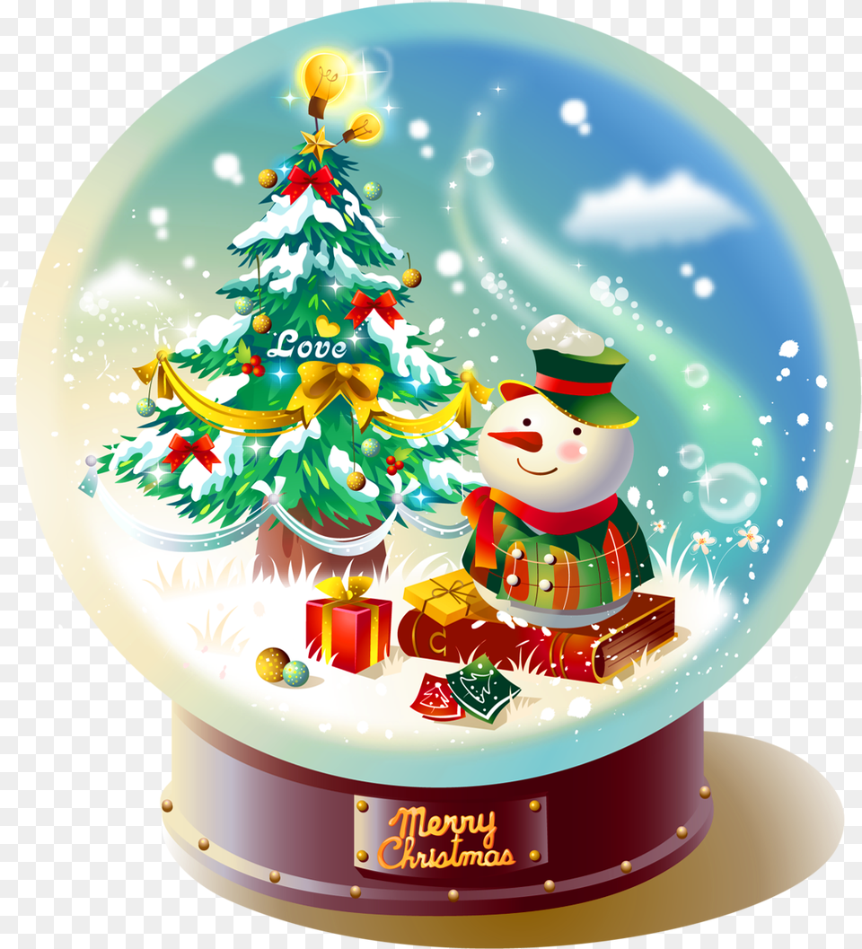 Happy Holidays Clipart Snow Globe, Birthday Cake, Cake, Food, Dessert Png Image