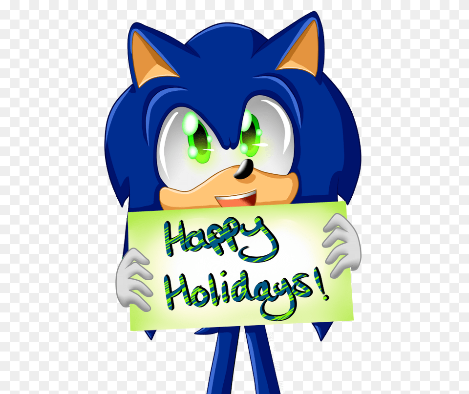 Happy Holidays From Sonic, Book, Publication, Comics Png