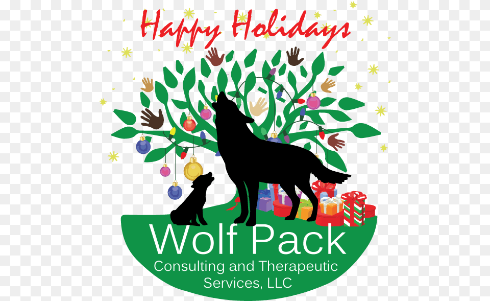 Happy Holidays From The Wolfpack, Advertisement, Poster, Greeting Card, Mail Png
