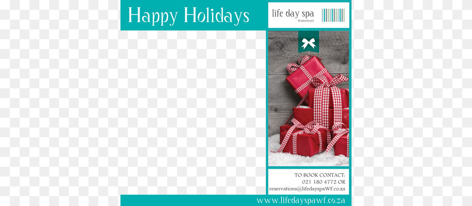 Happy Holidays Gift Voucher R1000 Rote Weihnachtsgeschenke Auf Wechselwirkender Karte Png