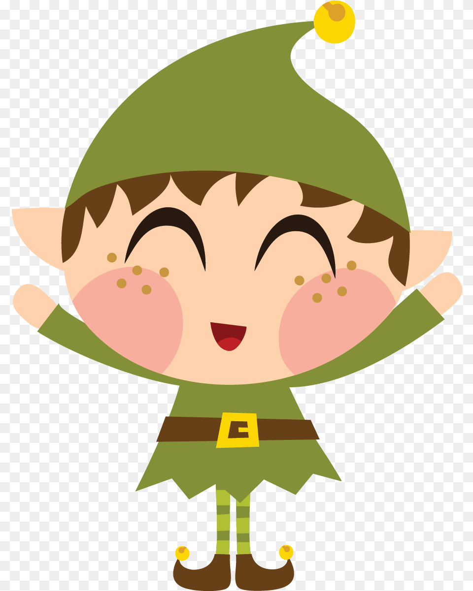 Happy Holidays Happy Holidays Clip Art December Holiday Clip Art, Elf, Baby, Person, Cartoon Free Transparent Png