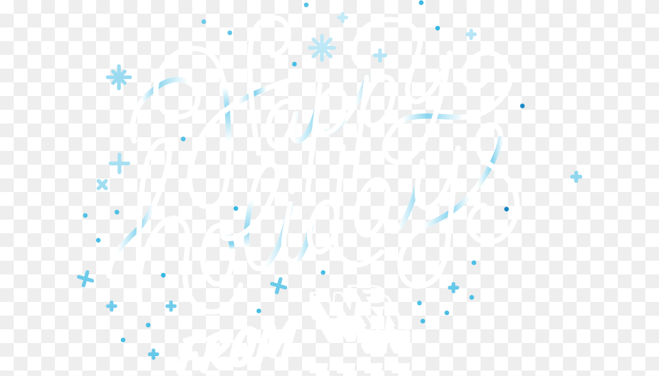 Happy Holidays Lettering, Nature, Outdoors, White Board, Paper Free Png Download