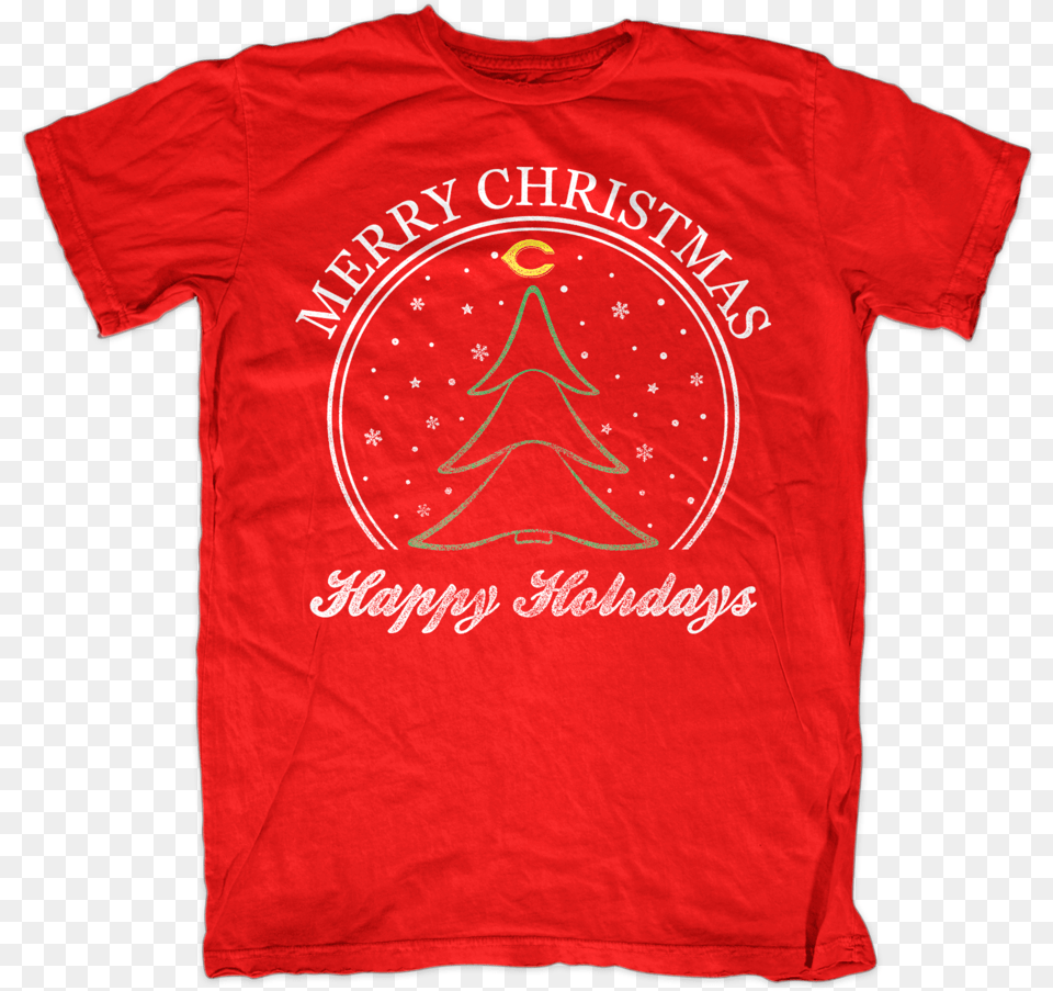 Happy Holidays Red U2014 Speed Swag Apparel T Shirt, Clothing, T-shirt Free Png Download