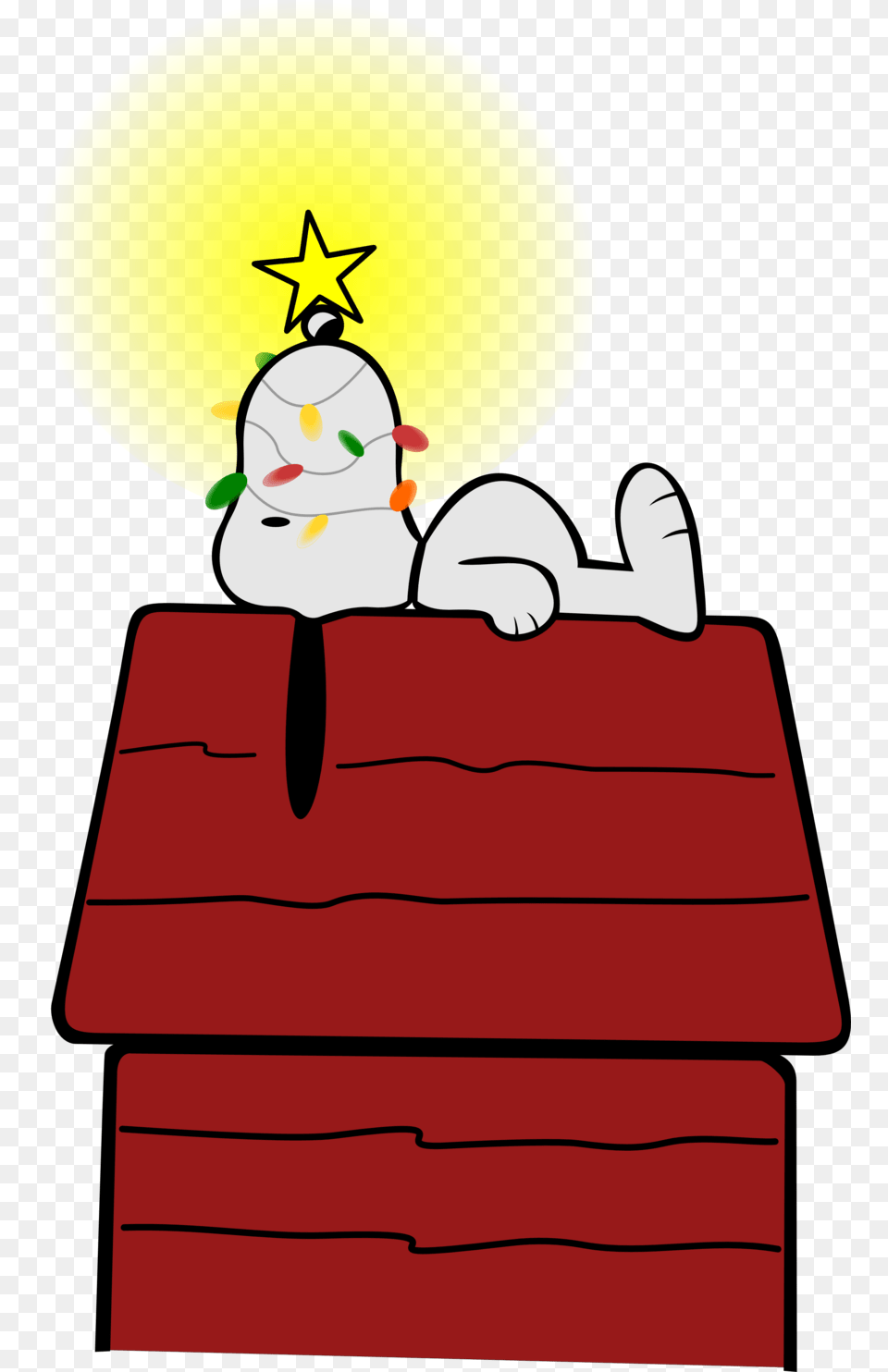 Happy Holidays Snoopy Transparent Transparent Snoopy Christmas, Cartoon, Outdoors Free Png