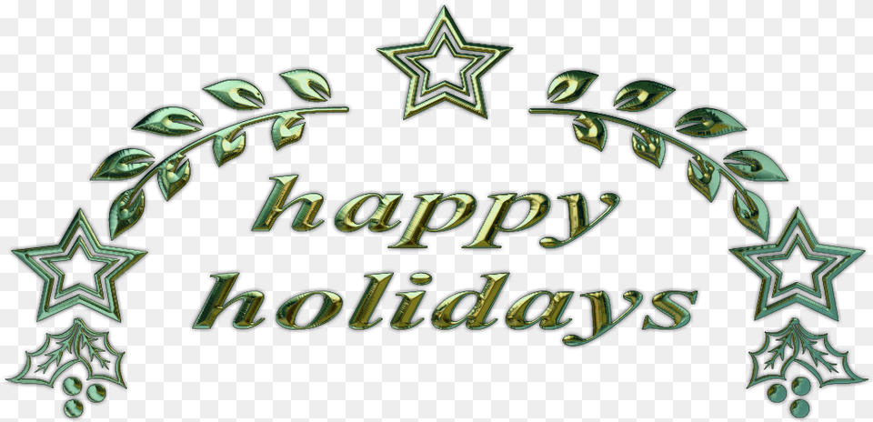 Happy Holidays Text, Symbol Png