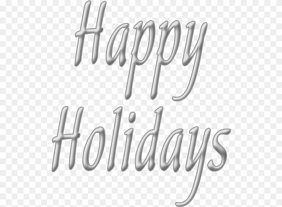 Happy Holidays Transparent White, Text, Letter, Calligraphy, Handwriting Free Png Download