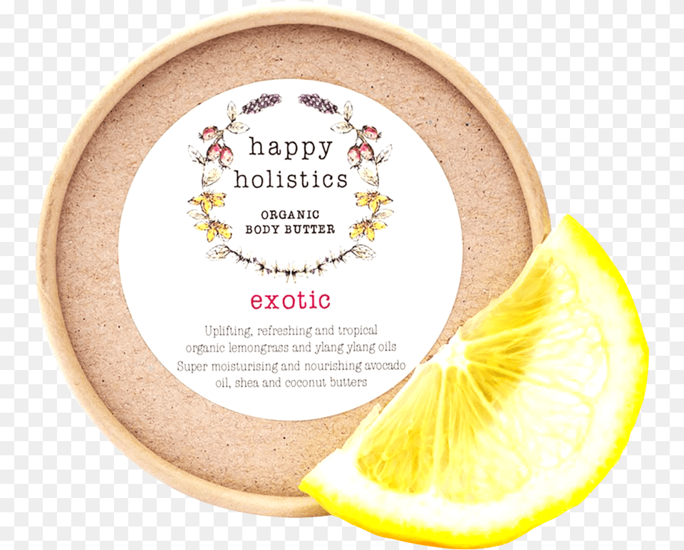 Happy Holistic Exotic Body Butter Cosmetics, Produce, Citrus Fruit, Food, Fruit Png Image