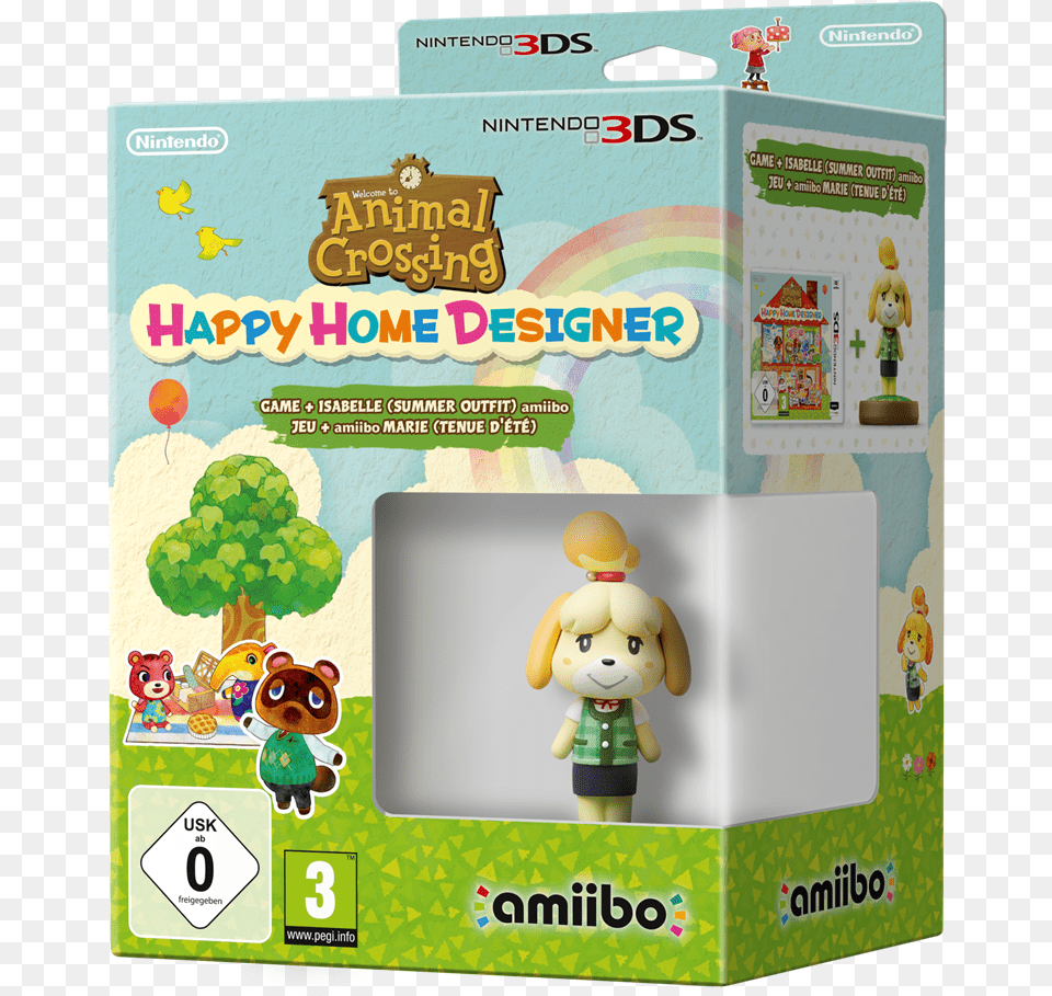 Happy Home Designer Amiibo Isabelle, Baby, Person, Toy, Face Free Png Download