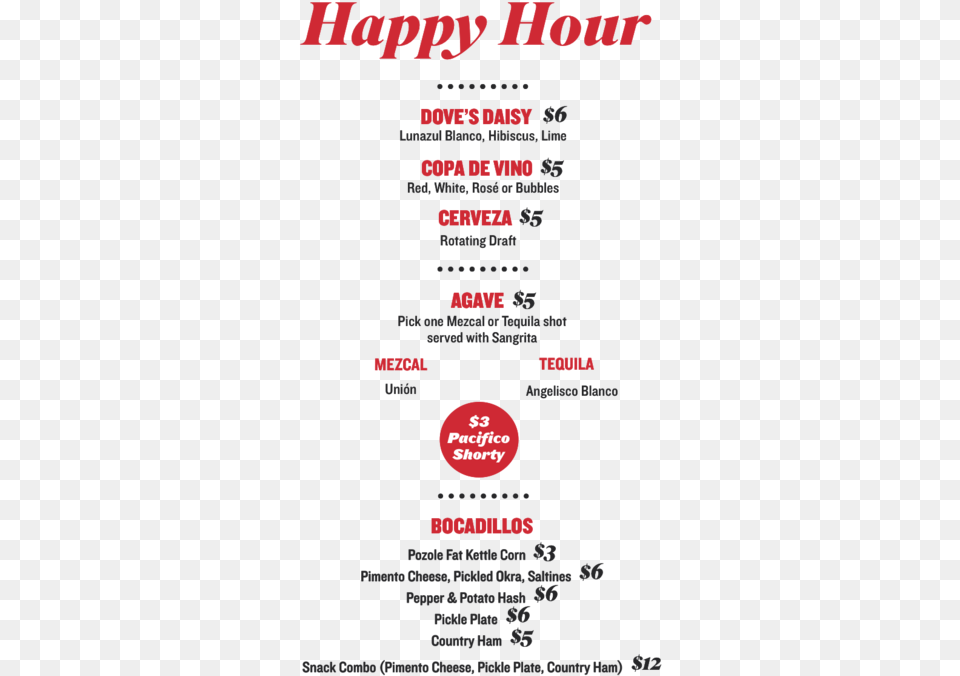 Happy Hour, Menu, Text, Advertisement, Poster Png Image