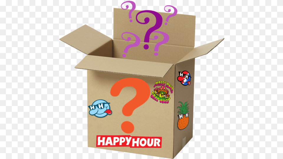 Happy Hour Shades, Box, Cardboard, Carton Free Transparent Png