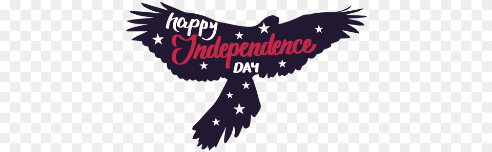 Happy Independence Day Eagle Wing Star Sticker Transparent Golden Eagle, Purple, People, Person, Baby Png