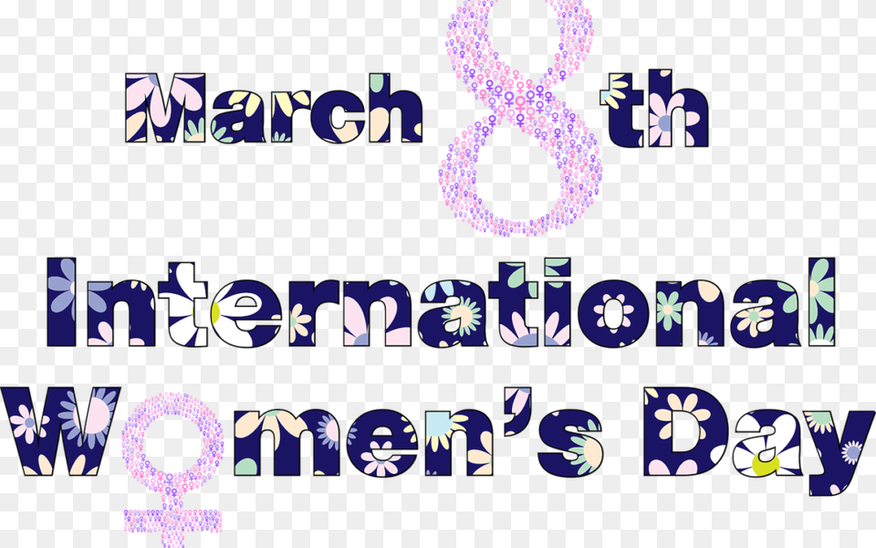 Happy International Women39s Day, Purple, Text, Alphabet, Ampersand Png Image